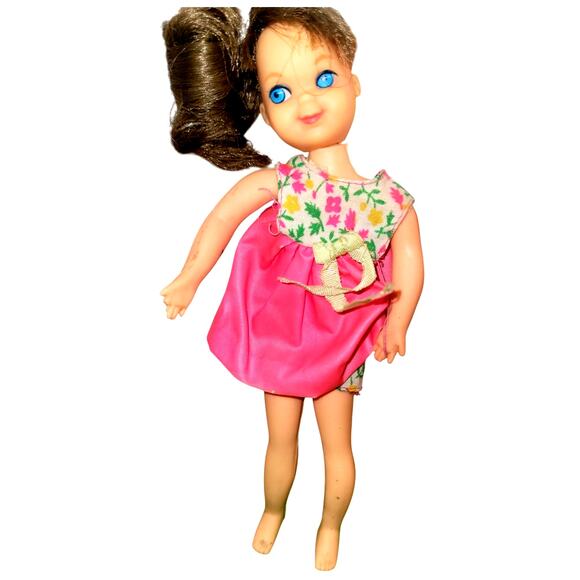 Rare Vintage 1965 Tutti Doll~ Barbie & Skipper’s Tiny Sister MATTEL - Picture 2 of 7